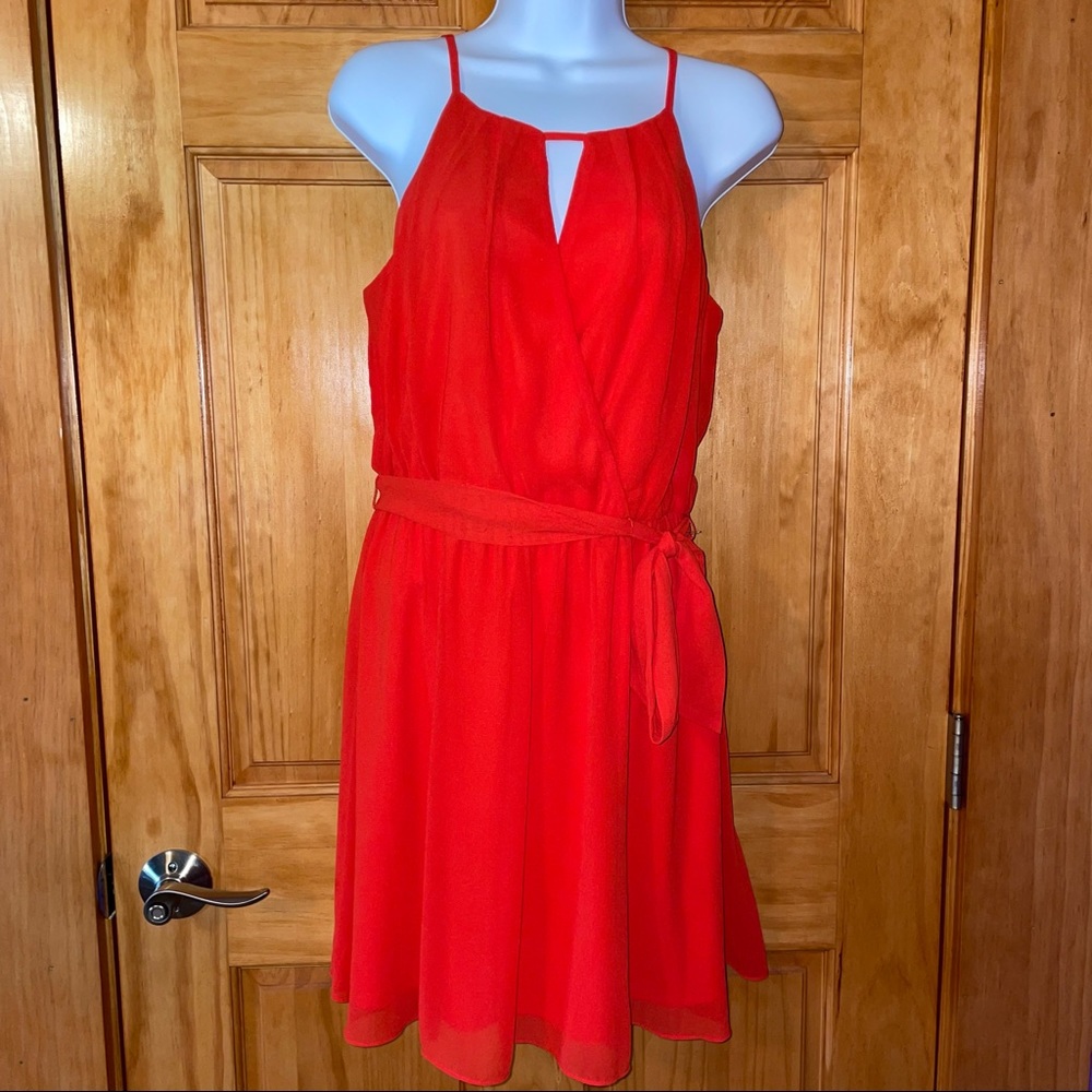A.Byer mid length dress.